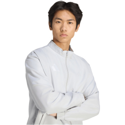 adidas Entrada 26 Präsentationsjacke Herren JZ6620 - team light grey/white S