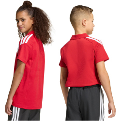 adidas Tiro 26 League Poloshirt Kinder KF3408 - team power red 2/white 116