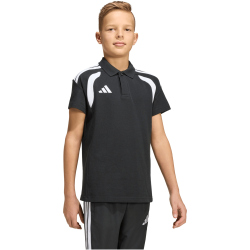 adidas Tiro 26 League Poloshirt Kinder KF3407 - black/white 116