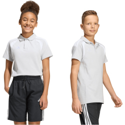 adidas Tiro 26 League Poloshirt Kinder KF3405 - team light grey/white 104