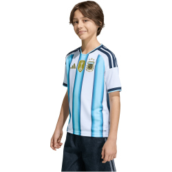 adidas AFA Argentinien Heimtrikot 2026 Kinder KA8119 - white/icey blue/light blue 128