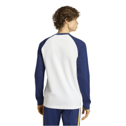 adidas Real Madrid Langarmshirt 2025/26 Herren JZ9158 - white/dark blue S