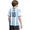 adidas AFA Argentinien Messi 10 Heimtrikot 2026 Kinder KA8115 - white/icey blue/light blue 128