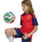 adidas RFEF Spanien Heim-Minikit 2026 Kinder JZ5774 - vivid red 128