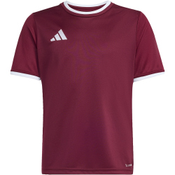 adidas Entrada 26 Trikot Kinder JZ2530 - team maroon 2/white 104