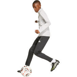 adidas Entrada 26 Trainingsjacke Kinder JZ6610 - team light grey/white 116