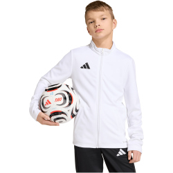adidas Entrada 26 Trainingsjacke Kinder JZ6605 - white/black 128