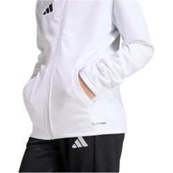 adidas Entrada 26 Trainingsjacke Kinder JZ6605 - white/black 128