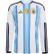 adidas AFA Argentinien langarm Heimtrikot 2026 Herren KA8126 - white/icey blue/light blue S