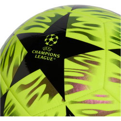 adidas UEFA Champions League Finale Club Fußball Freizeitball JX9090 - solar yellow/black