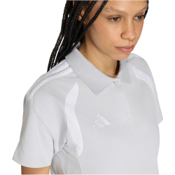 adidas Tiro 26 League Poloshirt Damen KF3402 - team light grey/white S