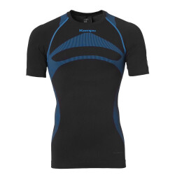 Kempa Attitude Pro Shortsleeve schwarz/blau XS/S