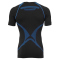 Kempa Attitude Pro Shortsleeve schwarz/blau XS/S
