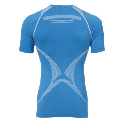 Kempa Attitude Pro Shortsleeve blau/weiß XS/S