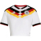 adidas DFB Deutschland Cropped Heimtrikot 2026 Damen KE5854 - white XXS