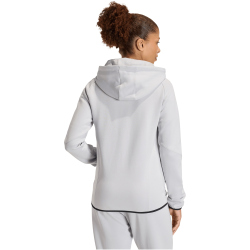adidas Tiro Tech Sweat Hoodie Damen KF6067 - team light grey S