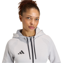 adidas Tiro Tech Sweat Hoodie Damen KF6067 - team light grey S