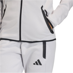 adidas Tiro Tech Sweat Hoodie Damen KF6067 - team light grey S