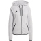 adidas Tiro Tech Sweat Hoodie Damen KF6067 - team light grey S