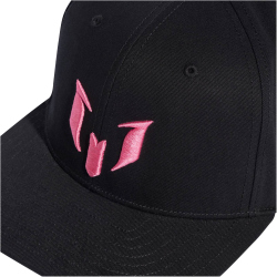 adidas Lionel Messi Snapback Cap KH1598 - black/pink fusion 54 - 60 cm