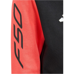 adidas F50 Sweat Hoodie Kinder KH0459 - black/semi lucid red/white 128