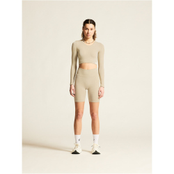 CRAFT Collective Rib kurze Leggings Damen 608000 - hay XS/S