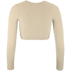 CRAFT Collective Rib Cropped langarm Trainingsshirt Damen...