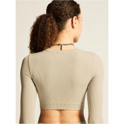 CRAFT Collective Rib Cropped langarm Trainingsshirt Damen...