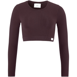 CRAFT Collective Rib Cropped langarm Trainingsshirt Damen...