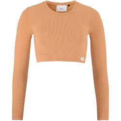 CRAFT Collective Rib Cropped langarm Trainingsshirt Damen...