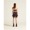 CRAFT Collective Rib Strap Low Support Sport-BH Damen 499000 - dk plum XS/S