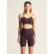 CRAFT Collective Rib Strap Low Support Sport-BH Damen 499000 - dk plum XS/S