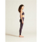 CRAFT Collective Padded Low Support Sport-BH Damen 499000 - dk plum XS