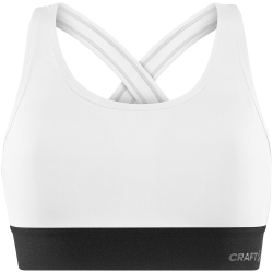 CRAFT Training wattierter Sport-BH Damen 900000 - white XS