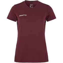 CRAFT Squad Go Solid Trikot Damen 494000 - maroon L