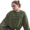 NIKE Sportswear Phoenix Fleece Crew Neck Sweatshirt Damen 222 - medium olive XS