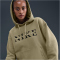 NIKE Sportswear Phoenix Fleece Hoodie Damen 276 - neutral olive XS