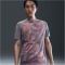 NIKE Dir-FIT Academy+ Allover Print kurzarm Trainingsshirt Herren 635 - bright crimson/cool grey/black S