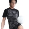 NIKE Dir-FIT Academy+ Allover Print kurzarm Trainingsshirt Herren 060 - anthracite/black/white/white S