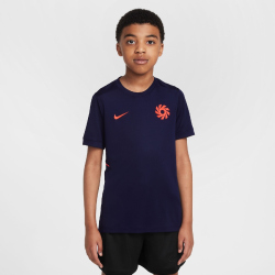 NIKE Erling Haaland Dri-FIT Academy 25 kurzarm Trainingsshirt Kinder 498 - blackened blue/blackened blue S (128-137 cm)