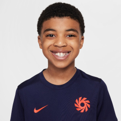 NIKE Erling Haaland Dri-FIT Academy 25 kurzarm Trainingsshirt Kinder 498 - blackened blue/blackened blue S (128-137 cm)