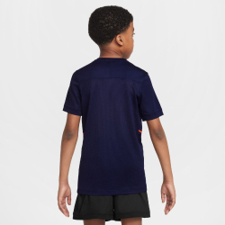 NIKE Erling Haaland Dri-FIT Academy 25 kurzarm Trainingsshirt Kinder 498 - blackened blue/blackened blue S (128-137 cm)