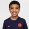 NIKE Erling Haaland Dri-FIT Academy 25 kurzarm Trainingsshirt Kinder 498 - blackened blue/blackened blue S (128-137 cm)