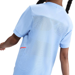 NIKE Erling Haaland Dri-FIT Academy 25 kurzarm Trainingsshirt Kinder 425 - royal tint/royal tint/bright crimson S (128-137 cm)