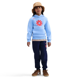 NIKE Erling Haaland Club Fleece Hoodie Kinder 425 - royal...