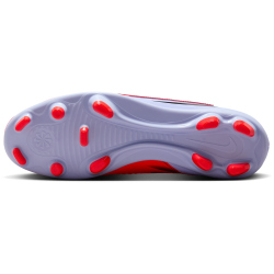 NIKE Phantom 6 High Club FG/MG Fußballschuhe 400 - royal tint/bright crimson 38.5