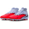 NIKE Phantom 6 High Club FG/MG Fußballschuhe 400 - royal tint/bright crimson 38.5
