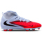 NIKE Phantom 6 High Club FG/MG Fußballschuhe 400 - royal tint/bright crimson 38.5