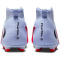 NIKE Phantom 6 High Club FG/MG Fußballschuhe 400 - royal tint/bright crimson 38.5