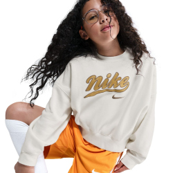 NIKE Sportswear Cropped Fleece Sweatshirt Mädchen